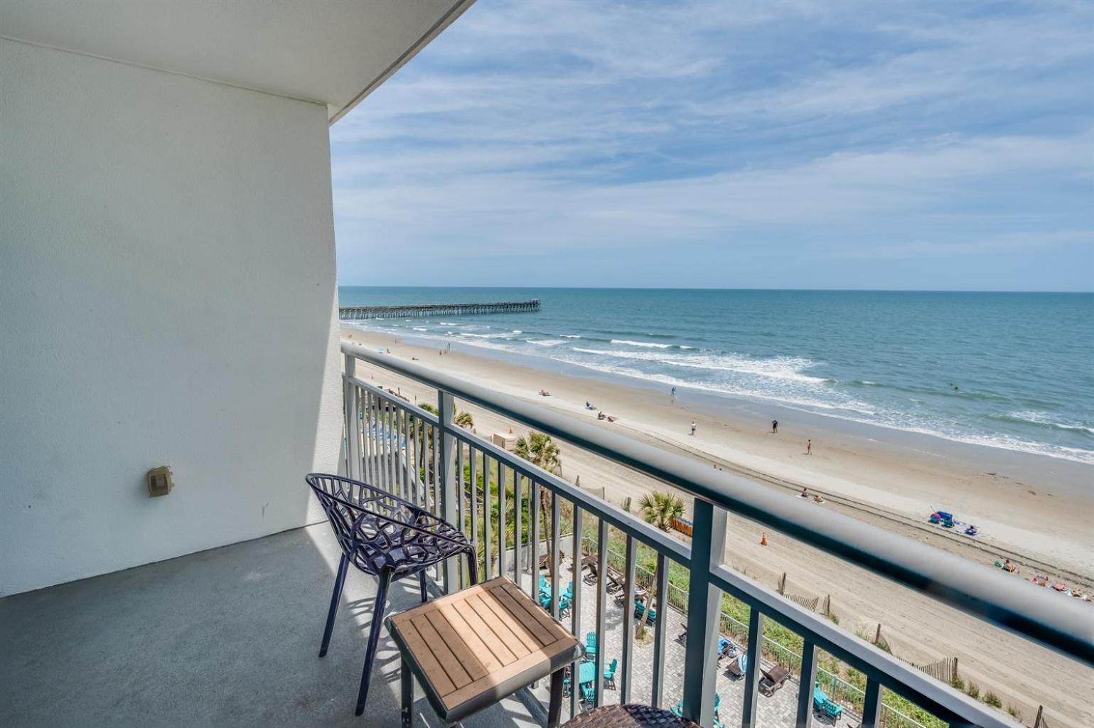 Apartamento New Modern, Direct Oceanfront, Boardwalk, Views! Myrtle Beach Exterior foto