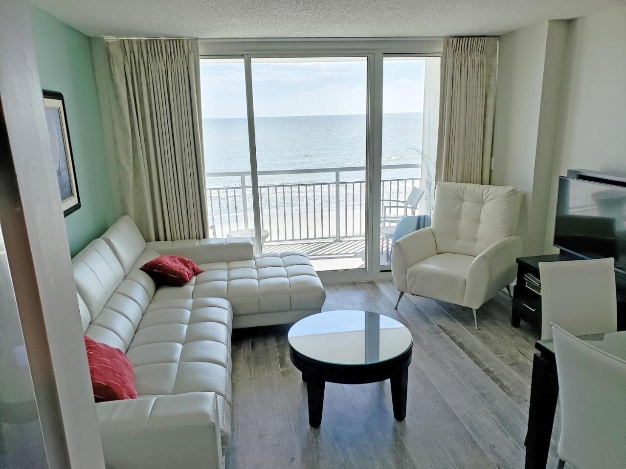 Apartamento New Modern, Direct Oceanfront, Boardwalk, Views! Myrtle Beach Exterior foto
