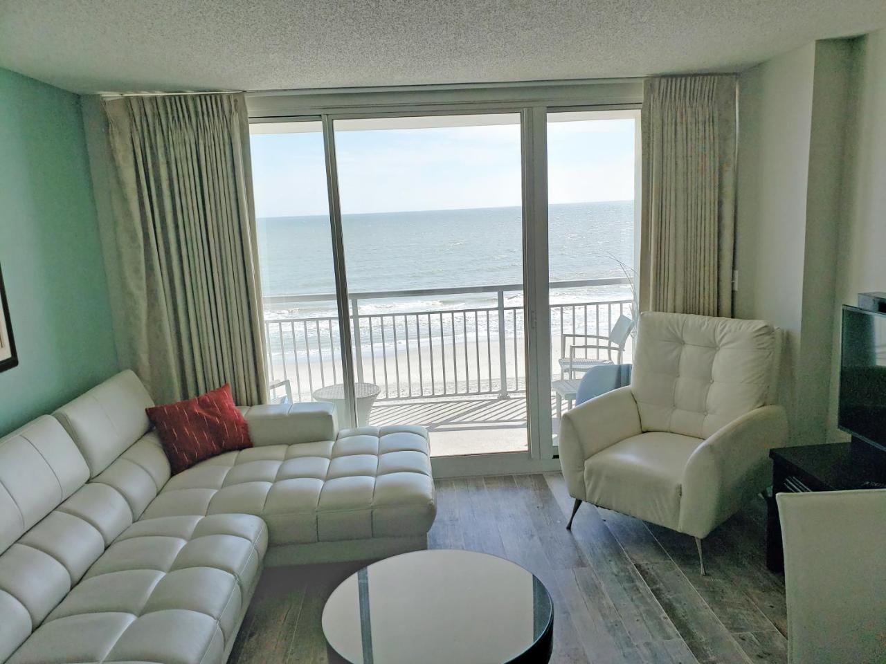 Apartamento New Modern, Direct Oceanfront, Boardwalk, Views! Myrtle Beach Exterior foto